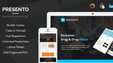 Photo of [Download-S2] Presento - Corporate, Personal, Wedding, Restaurant, Medical Email + Builder Access