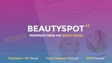 Photo of [Download-S2] BeautySpot v2.3.5 - WordPress Theme for Beauty Salons