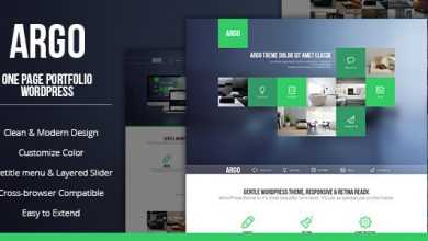Photo of [Download-S2] Argo - Themeforest Modern OnePage Metro UI Wordpress Theme