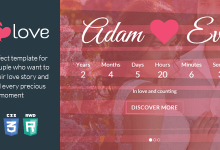 Photo of [Download-S2] ilove v1.2.2 - Love Story HTML Wedding Template