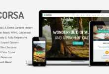 Photo of [Download-S2] Corsa v1.8.7 - Retina Responsive Creative OnePage Theme