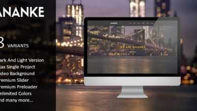Photo of [Download-S2] Ananke - Parallax One Page HTML Template