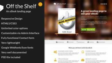 Photo of [Download-S2] Off the Shelf - Themeforest Responsive E-Book Landing Page