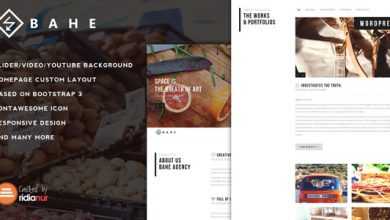 Photo of [Download-S2] Bahe v1.2 - Responsive One Page Portfolio Theme
