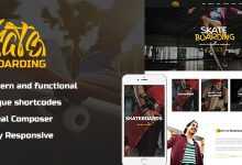 Photo of [Download-S2] Skateboarding Community & Store WordPress Theme v1.1