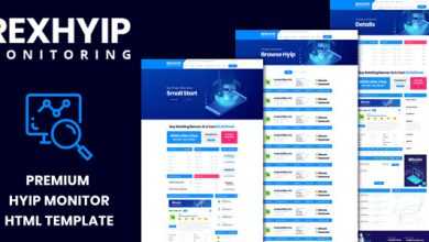 Photo of [Download-S2] RexHYIP - HYIP Monitor & Listing HTML Template