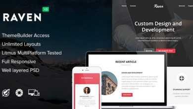 Photo of [Download-S2] Raven - Responsive Email + Themebuilder Access