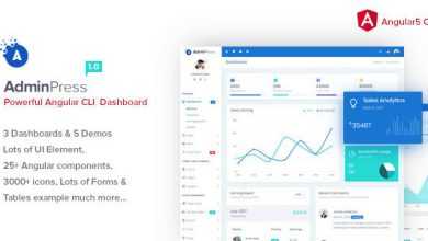 Photo of [Download-S2] Admin Press Angular CLI Admin Template