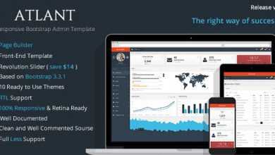 Photo of [Download-S2] Atlant - Bootstrap Admin Template with Frontend