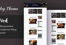 Photo of [Download-S2] Pick v2.0 - A Responsive WordPress Blog Theme