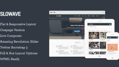 Photo of [Download-S2] Slowave v1.1.2 - Multipurpose Responsive WordPress Theme