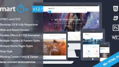 Photo of [Download-S2] SmartOn - Ultimate Boostrap HTML5 Responsive Theme