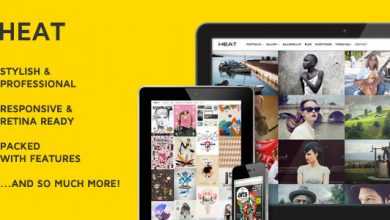 Photo of [Download-S2] Heat Themeforest Premium Portfolio WordPress Theme
