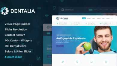 Photo of [Download-S2] Dentalia v1.6.0.2 - Dentist & Medical WordPress Theme
