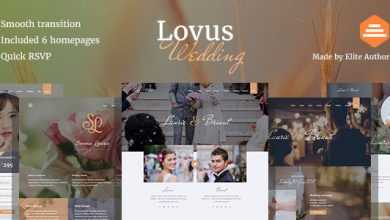 Photo of [Download-S2] Lovus v1.0.4 - Wedding Planner WordPress Theme