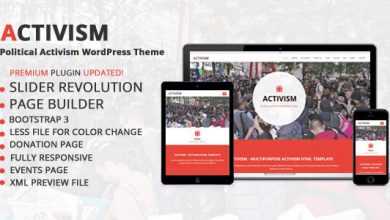 Photo of [Download-S2] Activism - Political Activism WordPress Theme