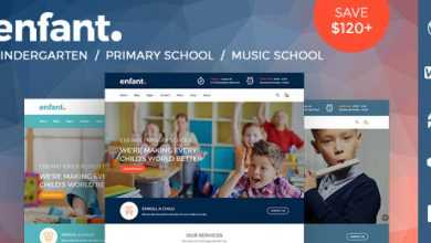 Photo of [Download-S2] Enfant v2.4 - School and Kindergarten WordPress Theme