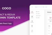 Photo of [Download-S2] Gogo React v4.0 - React Admin Template
