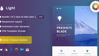 Photo of [Download-S2] Light - Responsive Email and Newsletter Template