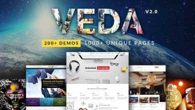 Photo of [Download-S2] VEDA v2.6 - Multi-Purpose Theme
