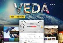 Photo of [Download-S2] VEDA v2.4 - Multi-Purpose Theme