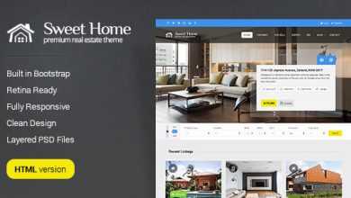 Photo of [Download-S2] Sweethome - Real Estate HTML Template