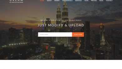 Photo of [Download-S2] Dream - One page scroll Bootstrap