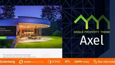 Photo of [Download-S2] Axel v1.0.5 - Single Property Real Estate Theme