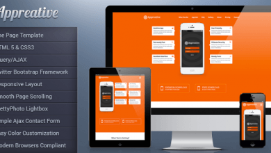Photo of [Download-S2] Appreative - Responsive Landing Page Template