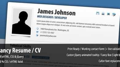 Photo of [Download-S2] Themeforest Fancy Resume / CV