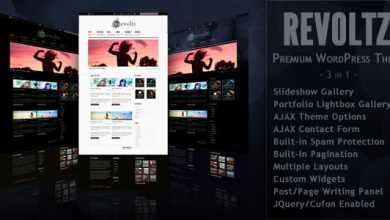 Photo of [Download-S2] Revoltz - Themeforest Premium WordPress Theme - 3 in 1
