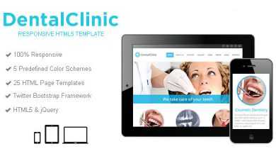 Photo of [Download-S2] DentalClinic - Responsive HTML5 Template