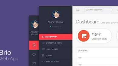 Photo of [Download-S2] Brio Web App - Bootstrap Admin Template Dashboard