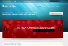 Photo of [Download-S2] DreamTemplate RoyalDesign-Cuber - CSS Template