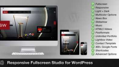 Photo of [Download-S2] Themeforest Responsive Fullscreen Studio for WordPress