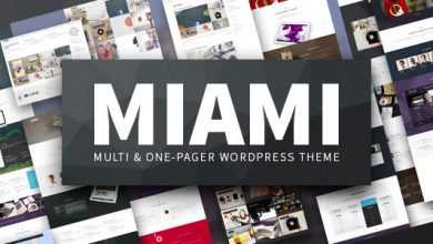 Photo of [Download-S2] Miami v1.5.5 - Multi & One Page WordPress Theme