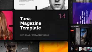 Photo of [Download-S2] Magazine Tana v1.4.1 - News, Music, Movie, Blog, Fashion Template