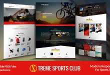 Photo of [Download-S2] Xtreme Sports Club - HTML Template