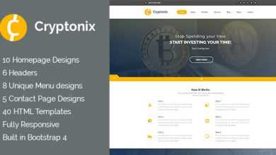 Photo of [Download-S2] Cryptonix - Cryptocurrency & Mining HTML Template
