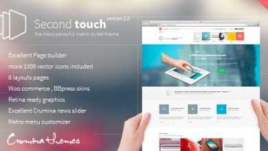 Photo of [Download-S2] Second Touch v1.5.5 - Powerful metro styled theme