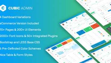Photo of [Download-S2] Cubic Admin - Dashboard + UI Kit Framework with Frontend Templates