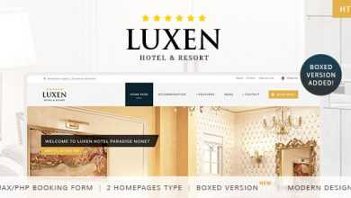 Photo of [Download-S2] Luxen - Premium Hotel Template