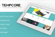Photo of [Download-S2] Tempcore v1.3.2 - Responsive WordPress Theme