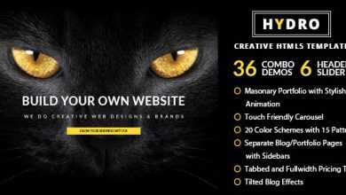 Photo of [Download-S2] HYDRO - Multipurpose one page HTML5 Template