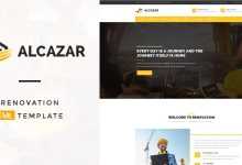 Photo of [Download-S2] Alcazar - Construction, Renovation & Building HTML Template