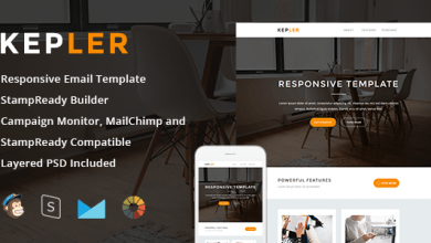 Photo of [Download-S2] Kepler - Responsive Email + StampReady Builder