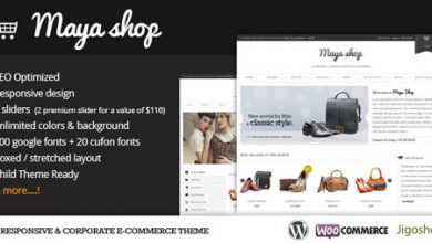 Photo of [Download-S2] MayaShop v3.1.1 - A Flexible Responsive e-Commerce Theme