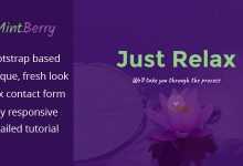 Photo of [Download-S2] MintBerry - Fresh & Juicy One Page SPA & Wellness Responsive Template