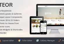 Photo of [Download-S2] Meteor - Themeforest Retina Responsive WordPress Theme
