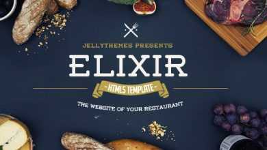 Photo of [Download-S2] Elixir - Restaurant HTML Responsive Template